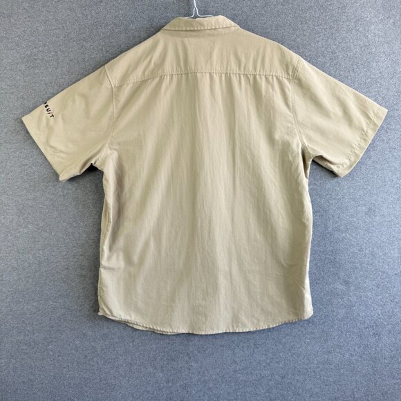 VNT Y2K Marmot Mountain Works “Pursuit” Lightweight Rip‑Stop Button Shirt Size L - Picture 2 of 12